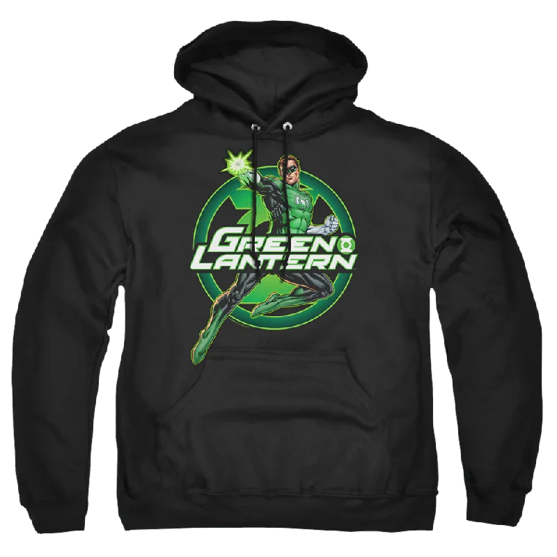 Green Lantern Lantern Glow - Pullover Hoodie Bolero Style Sweater
