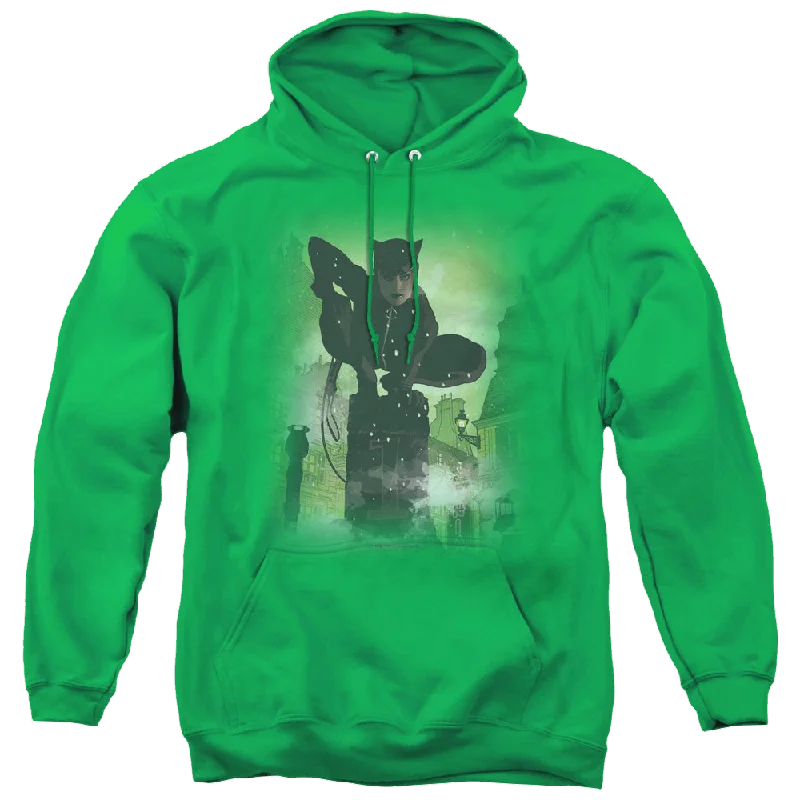 Catwoman Catwoman #63 Cover - Pullover Hoodie Saggy Sleeve Comfort