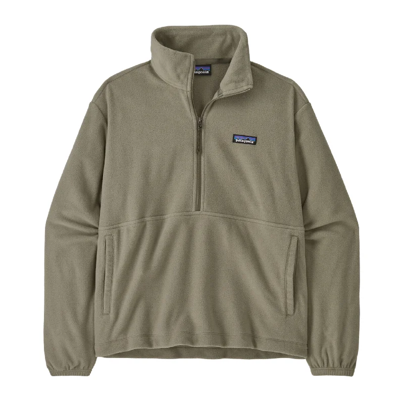 Patagonia Women's Micro D 1/2 Zip Fleece Pullover Short Sleeve Top