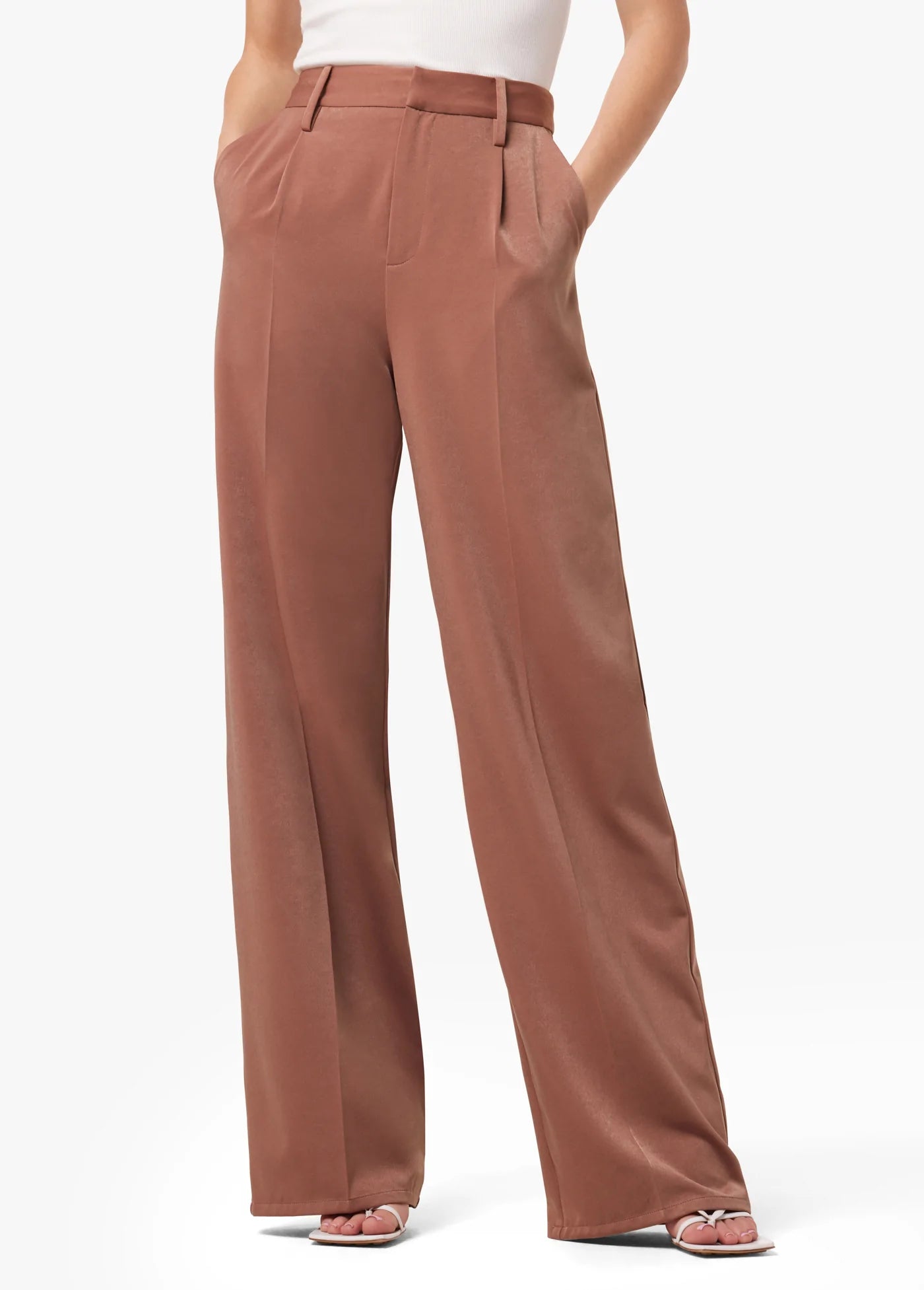 Joes Jeans The Flaunt Trouser Dusty Rose Trousers sophisticated sleek