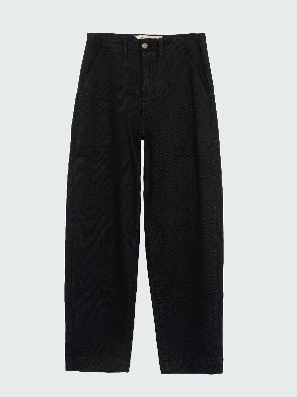 Women's Yarrel Canvas Trouser Trousers Modern Contemporary
