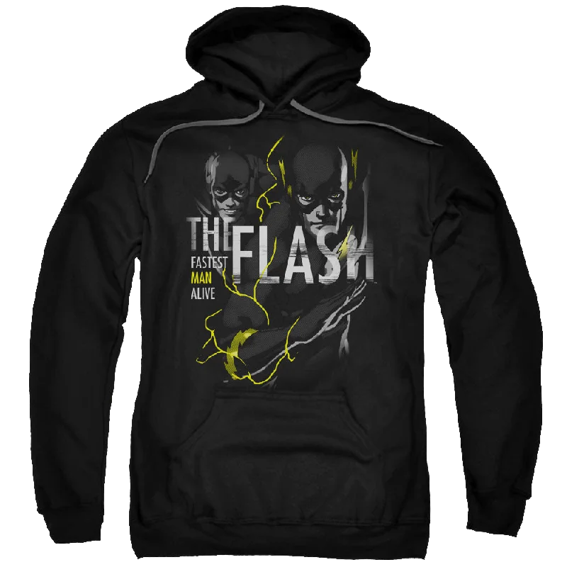 Flash, The Bold Flash - Pullover Hoodie Slit Sleeve Stylish