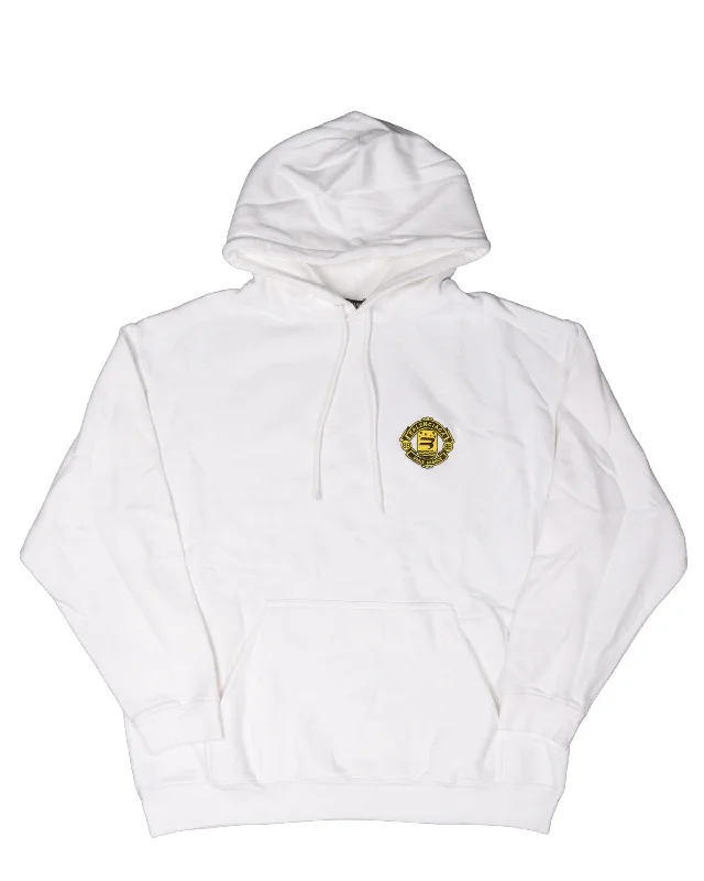 Sport Crest Hooded Sweatshirt Hoodie with Magnetic Closure Innovative Modern