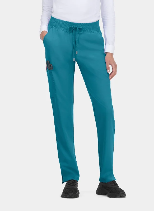 Koi Cureology Atria Scrub Trousers - Teal Trousers Versatile Stylish