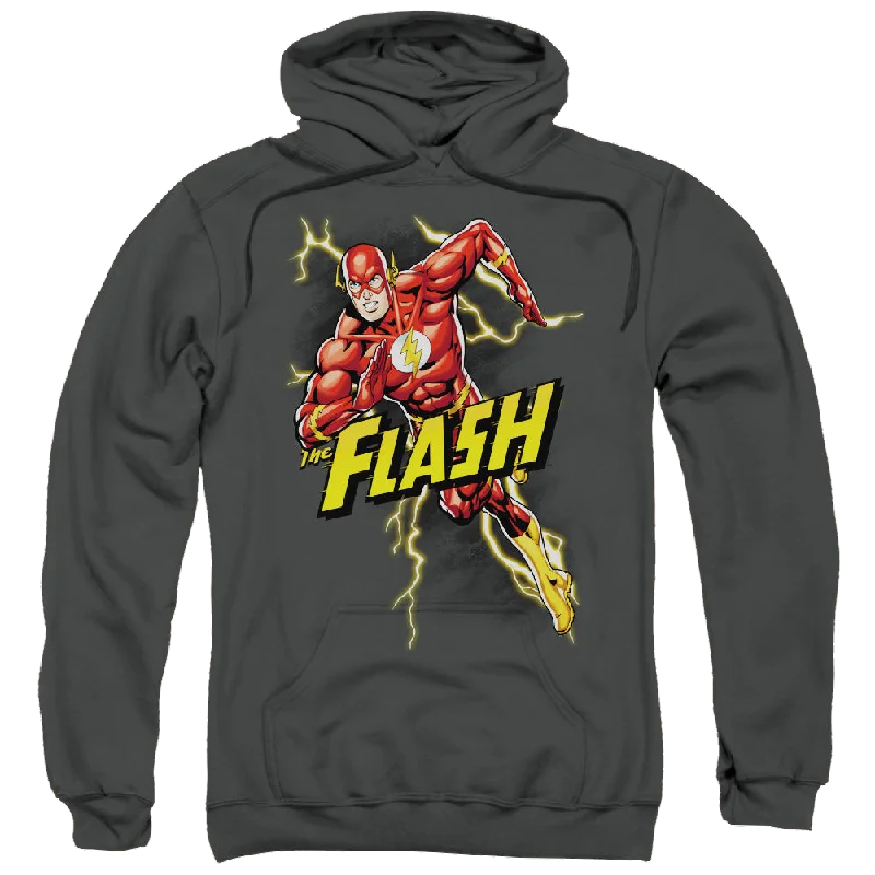 Flash, The Bolt Run - Pullover Hoodie Cowl Neck Pullover