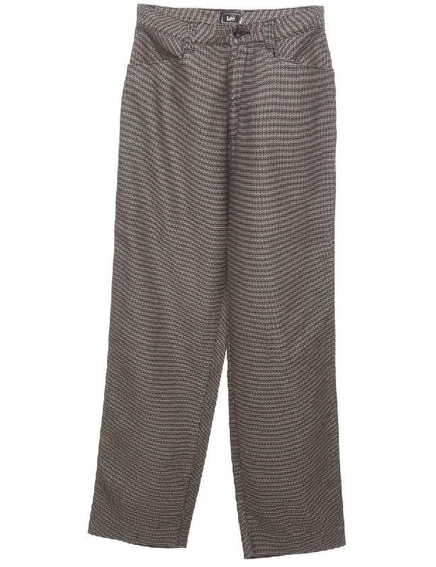 Black Trousers - W28 L30 Trousers Denim Blue