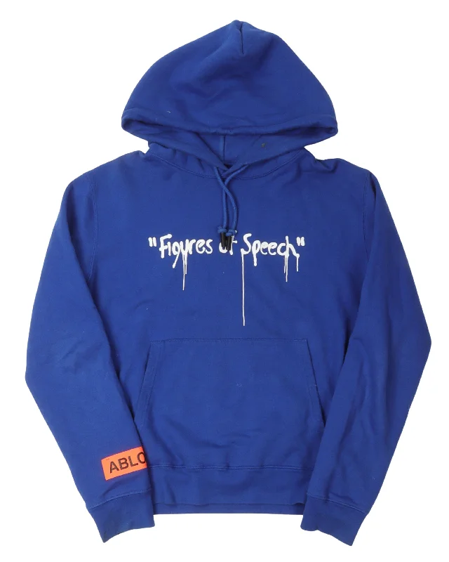 Simon Brown &&&Figures of Speech c/o MCA Hoodie Hoodie with Stripes Bold Sporty