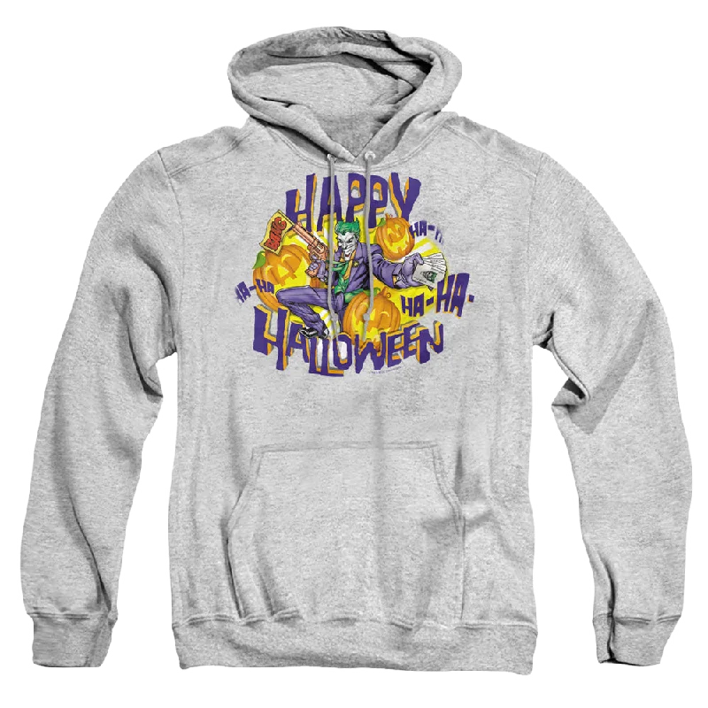 DC Batman Ha Ha Halloween - Pullover Hoodie Lapel Neck Sweater