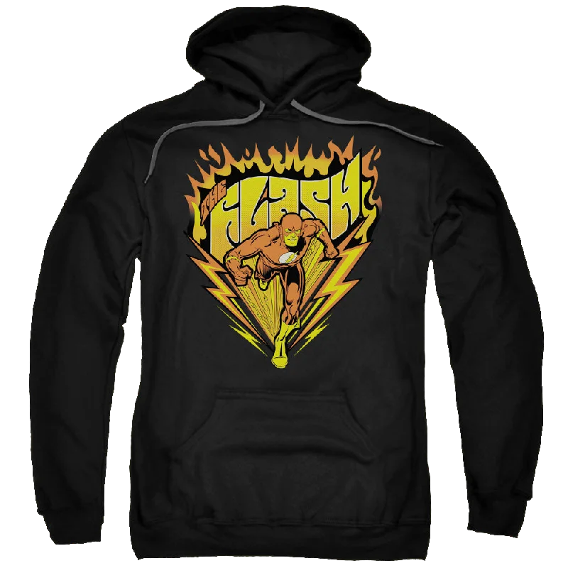Flash, The Blazing Speed - Pullover Hoodie Box Sleeve Comfort