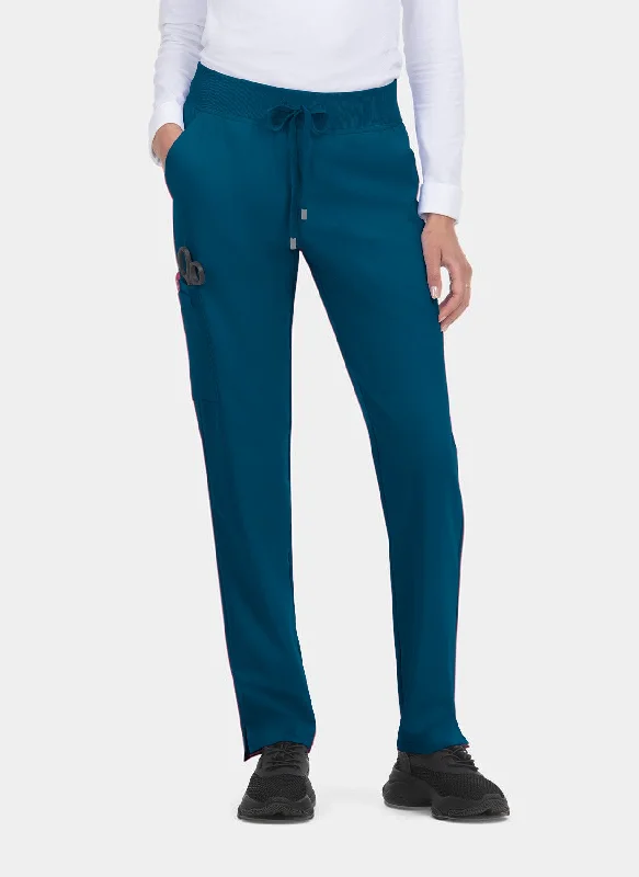 Koi Cureology Atria Scrub Trousers - Caribbean Trousers Handmade Artisanal