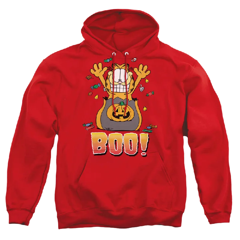 Garfield Boo! - Pullover Hoodie Turtleneck Warm Pullover