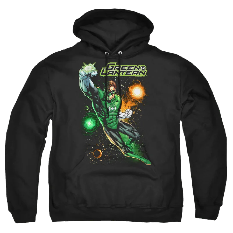 Green Lantern Galactic Guardian - Pullover Hoodie Box Sleeve Comfort