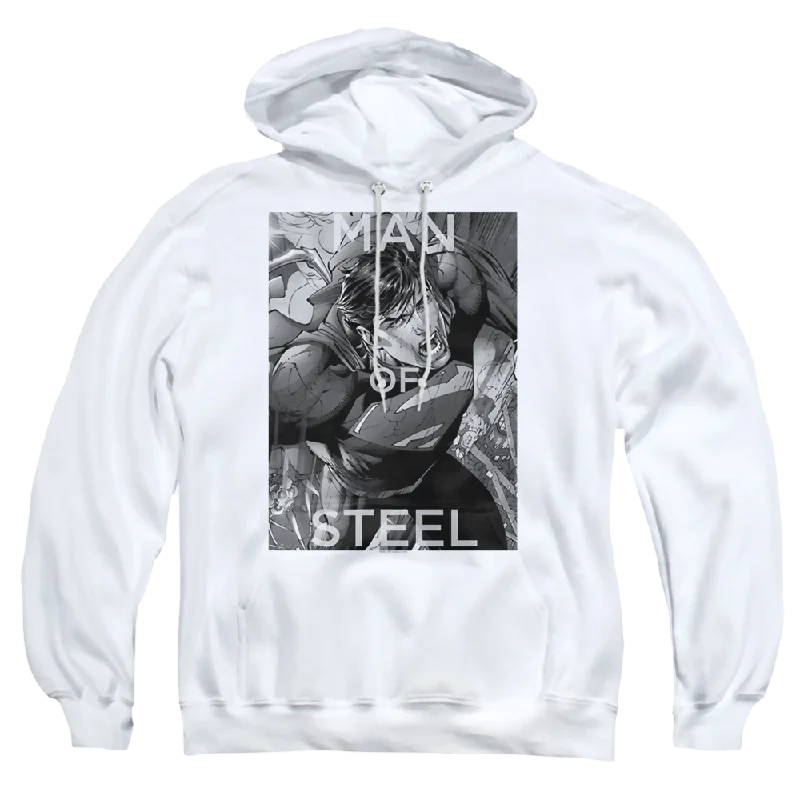 Superman Flight Of Steel - Pullover Hoodie Cashmere Luxurious Pullover