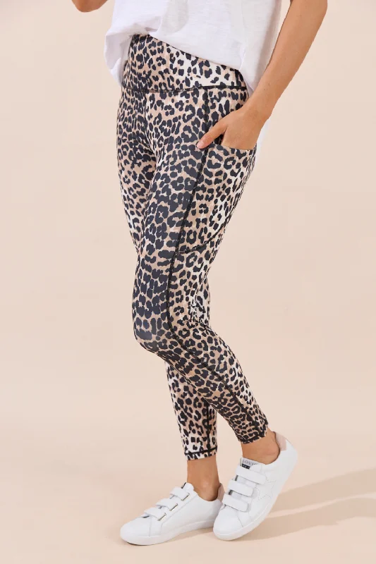 Alba Legging - Leopard Trendy Tie-Dye Leggings