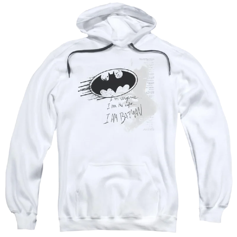 Batman I Am Vengeance - Pullover Hoodie Chenille Soft Sweater