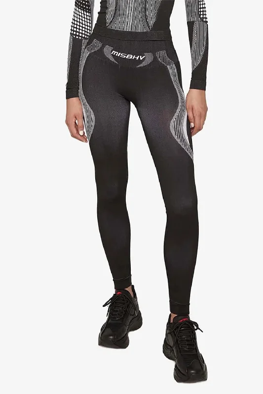 Sport Leggings Elegant Metallic Leggings