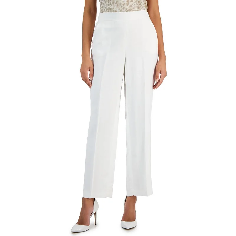 Kasper Womens Pocket Linen Trouser Pants Trousers Handmade Artisanal