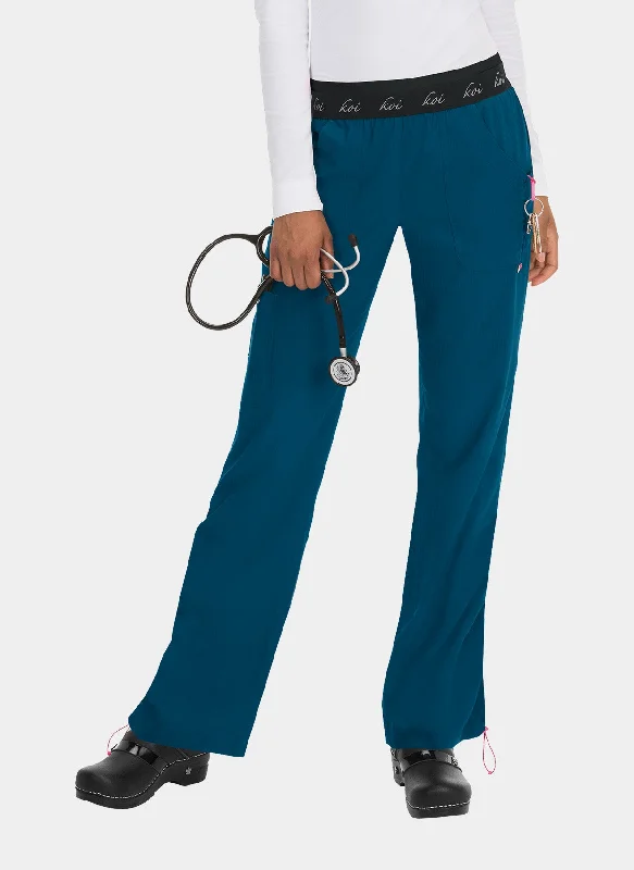 Koi Lite Spirit Scrub Trousers - Caribbean Trousers Prom Sequined