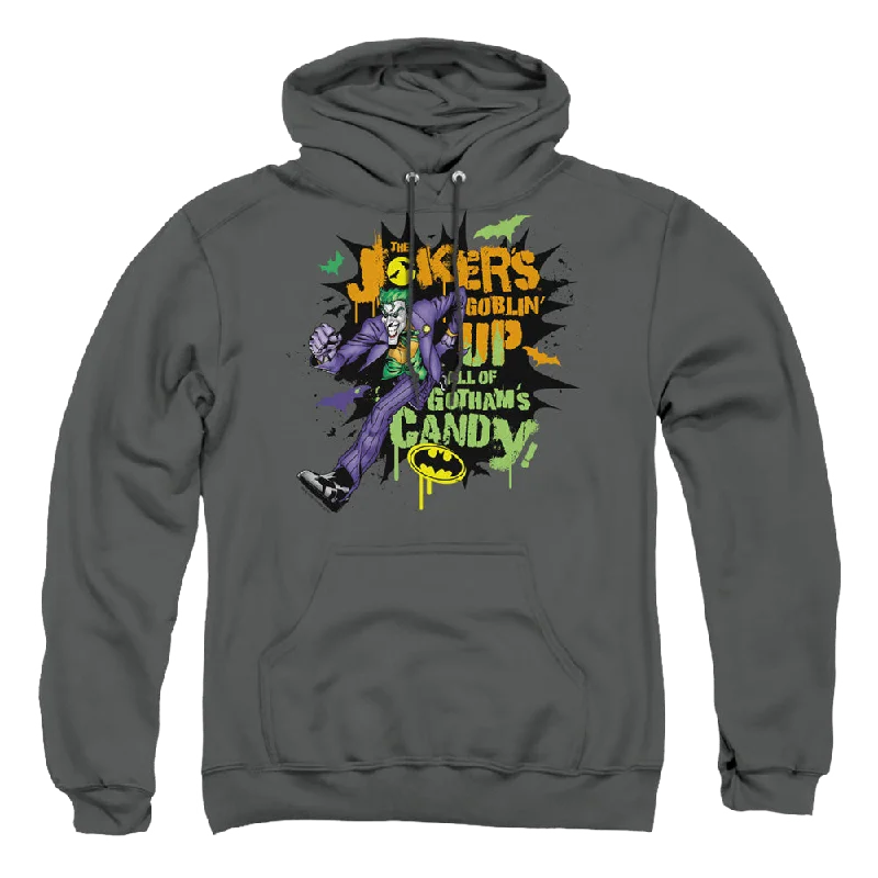 DC Batman Goblin Candy - Pullover Hoodie One Shoulder Top