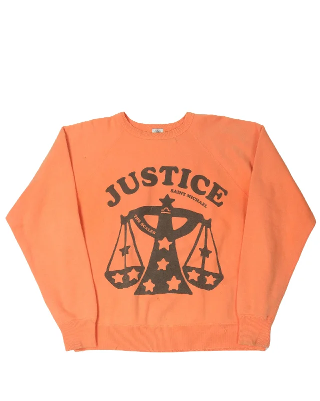 Justice The Swift Hand of Truth Sweatshirt Hoodie with Monochrome Minimalist Simple