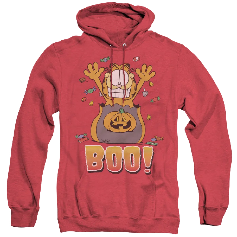 Garfield Boo! - Heather Pullover Hoodie Chunky Knit Pullover