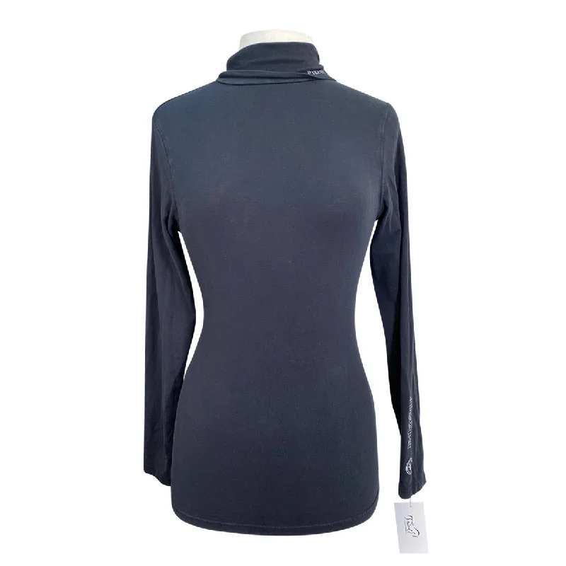 Pikeur 'Sina' Turtleneck Pullover in Black - Women's Medium Cable Knit Chunky