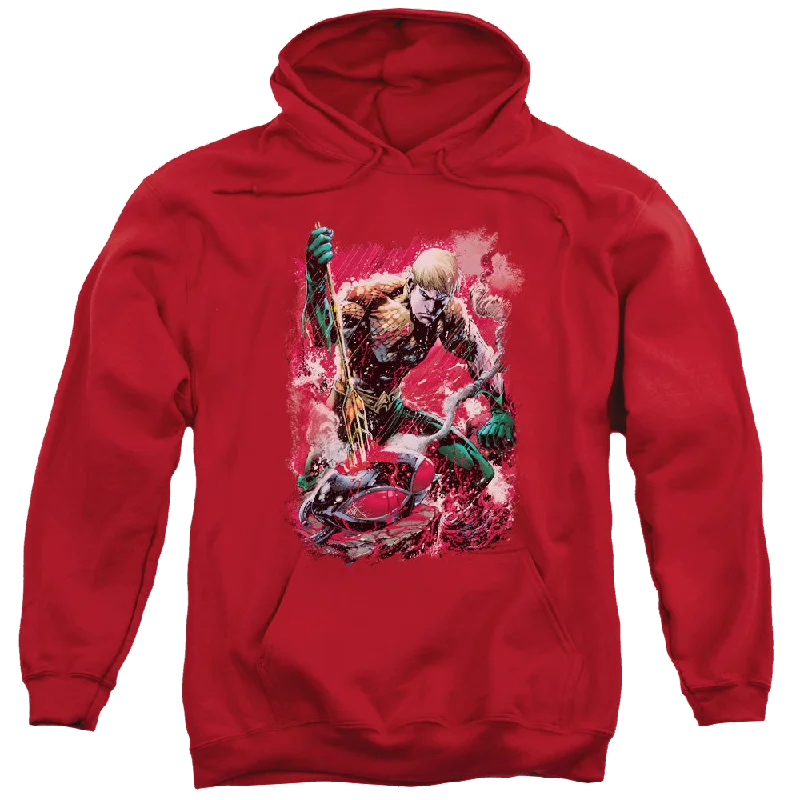 Aquaman Finished - Pullover Hoodie Boxy Neck Sweater