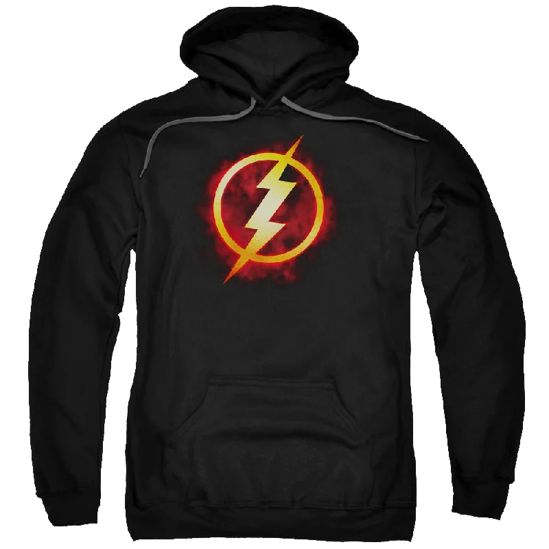 Flash, The Flash Title - Pullover Hoodie Tight Sleeve Top