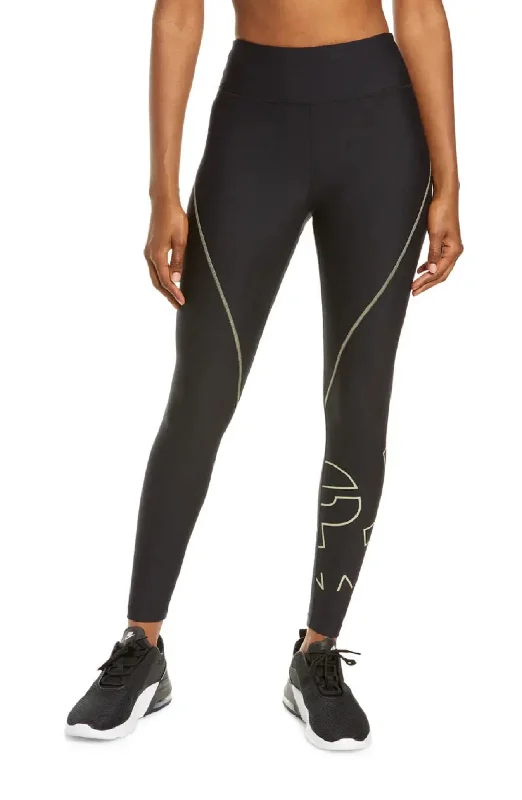 P.E. Nation Women's Point Race Leggings, Black, S Stylish Ultra Stretch Leggings