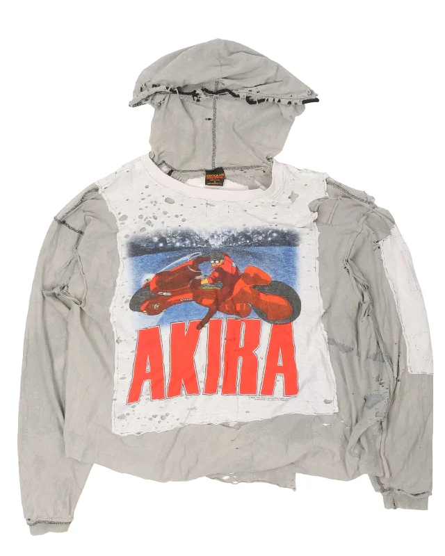 Akira Reworked Sweatshirt By Saint Luis Hoodie with High Neck Warm Protective