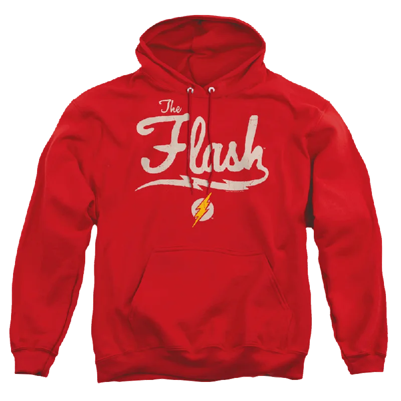 Flash, The Old School Flash - Pullover Hoodie Tapered Sleeve Pullover