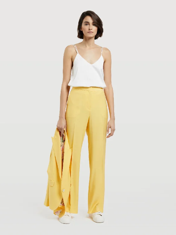 Loose Fit Suit Trousers Trousers Seasonal Trendy