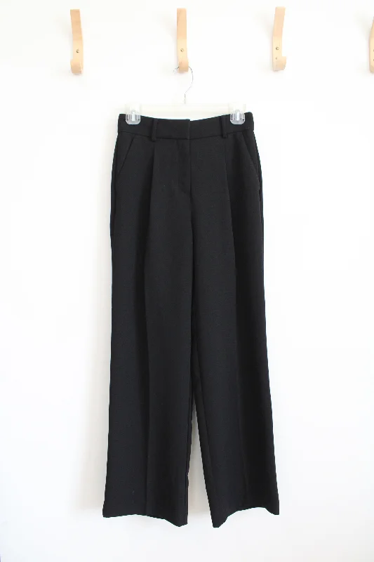 NEW LOFT Black Trouser Pants | 0 Petite Trousers Gym Athletic