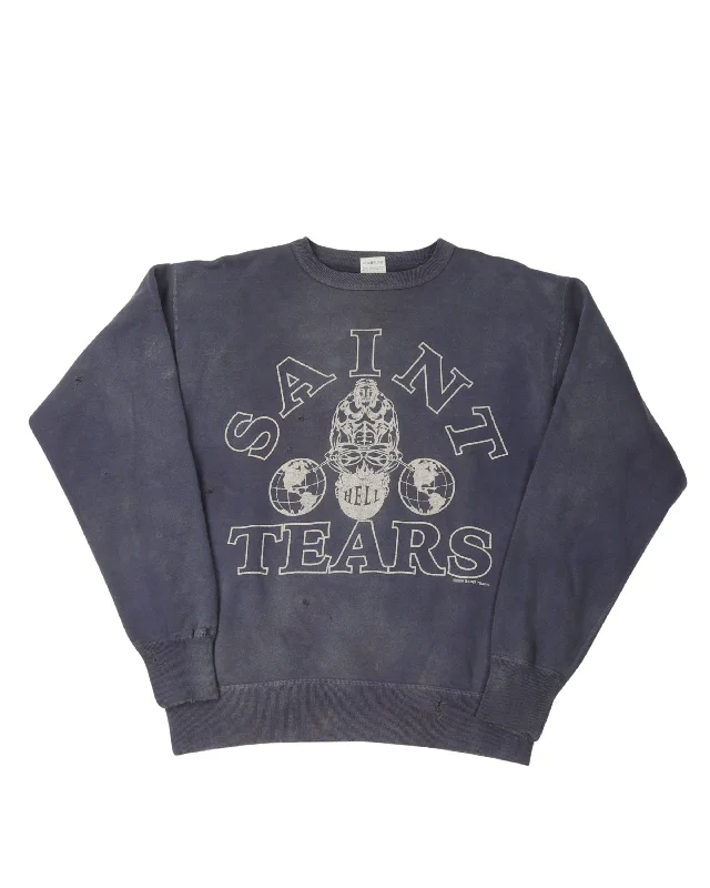Denim Tears Sweatshirt Hoodie with Cropped Fit Short Trendy