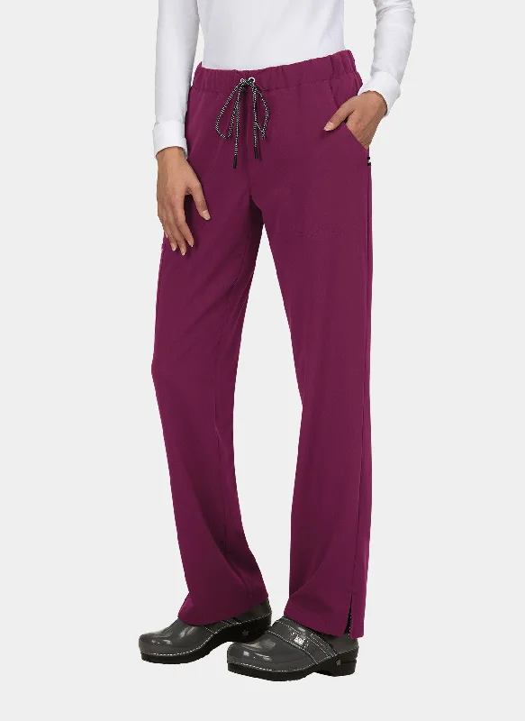 Koi Next Gen Everyday Hero Scrub Trousers - Wine Trousers cozy soft
