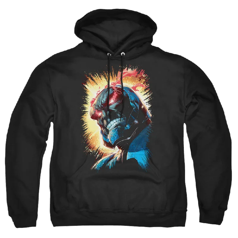 Justice League Darkseid Is Pullover Hoodie Ruffle Sleeve Feminine