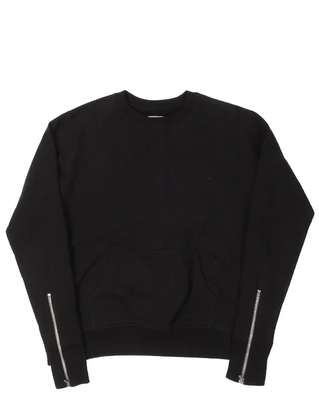 Third Collection Pocketed Sweatshirt Hoodie with Tie-Dye Psychedelic Retro