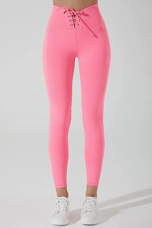 Charlise High Waist Legging - Cotton Candy Chic Velvet Soft Leggings