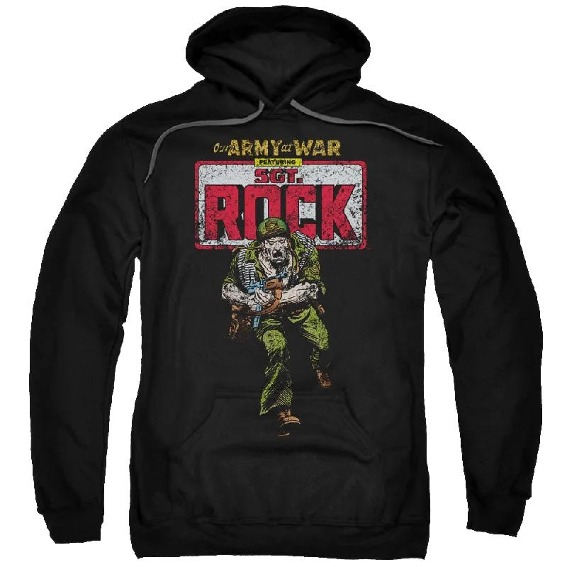 DC Comics Sgt Rock - Pullover Hoodie Kimono Neck Pullover