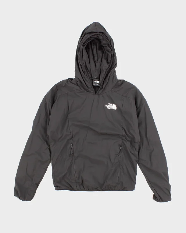 Womens Black The North Face Ski Pullover Jacket - XS Bateau Neck Pullover