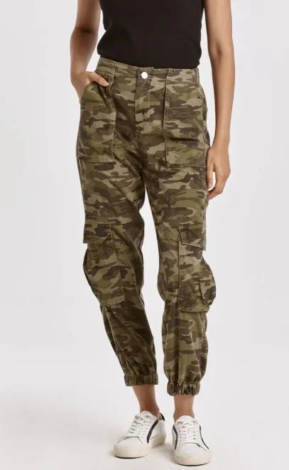 Dear John Sandy Super High Rise Ankle Trouser Pants Hunter Camo Trousers luxurious high-end