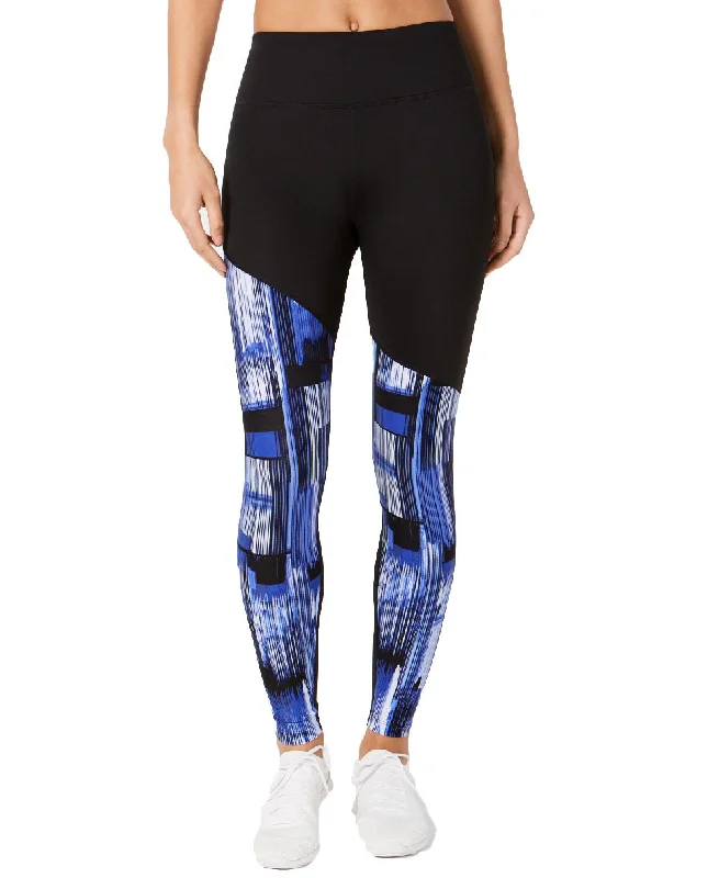Calvin Klein Performance Women's Printed High-Rise Leggings, XS Fashionable Solid Color Tights