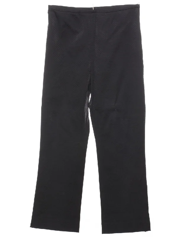 Black Trousers - W30 L28 Trousers Canvas Durable