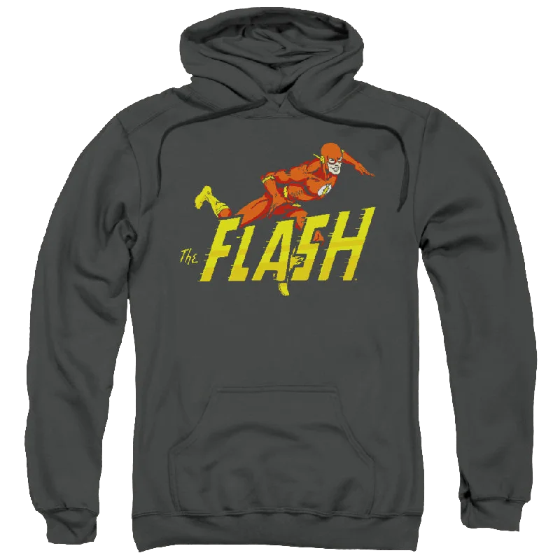 Flash, The 8 Bit Flash - Pullover Hoodie Open Front Cardigan
