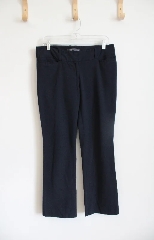 The Limited Drew Fit Navy Trouser Pants | 8 Short Trousers Fleece Cozy