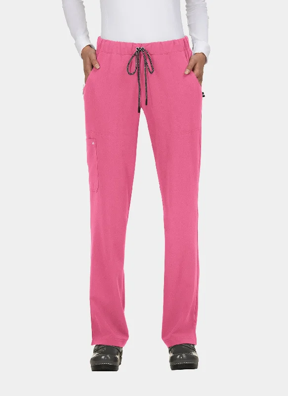 Koi Next Gen Everyday Hero Scrub Trousers - Geranium Trousers Pleated Formal