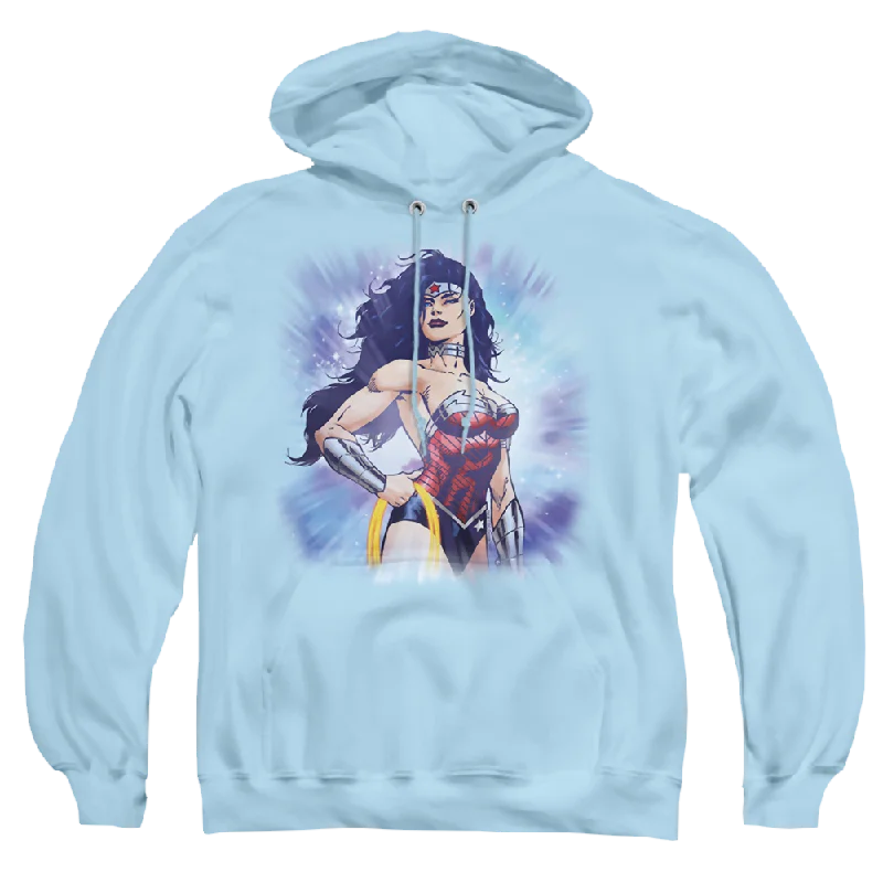 Wonder Woman Warrior - Pullover Hoodie Sheath Sleeve Elegant