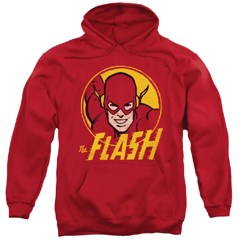 Flash, The Flash Circle - Pullover Hoodie Scalloped Neck Pullover