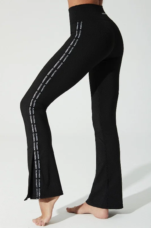 Olaben Ylang Legging - Black Comfortable Capri-Length Leggings