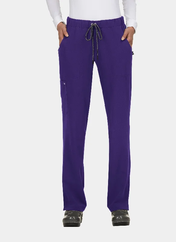 Koi Next Gen Everyday Hero Scrub Trousers - Grape Trousers trendy modern